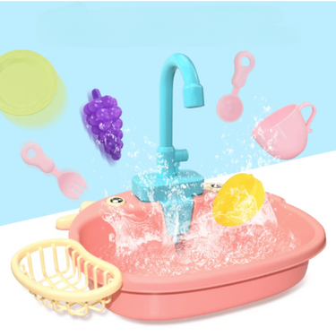 KiddieSink | Fregadero infantil interactivo - Set de cocina para jugar y aprender